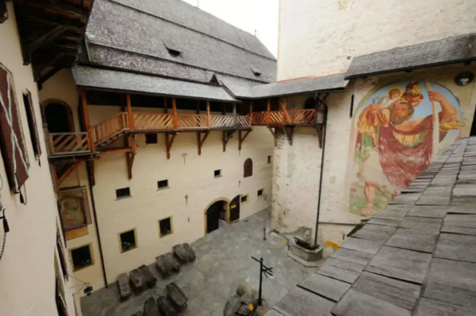 Mauterndorf Castle Entrance